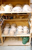 Image of teapot-making process