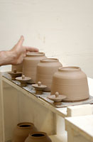 Image of teapot-making process