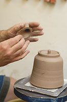Image of teapot-making process