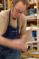 Image of teapot-making process